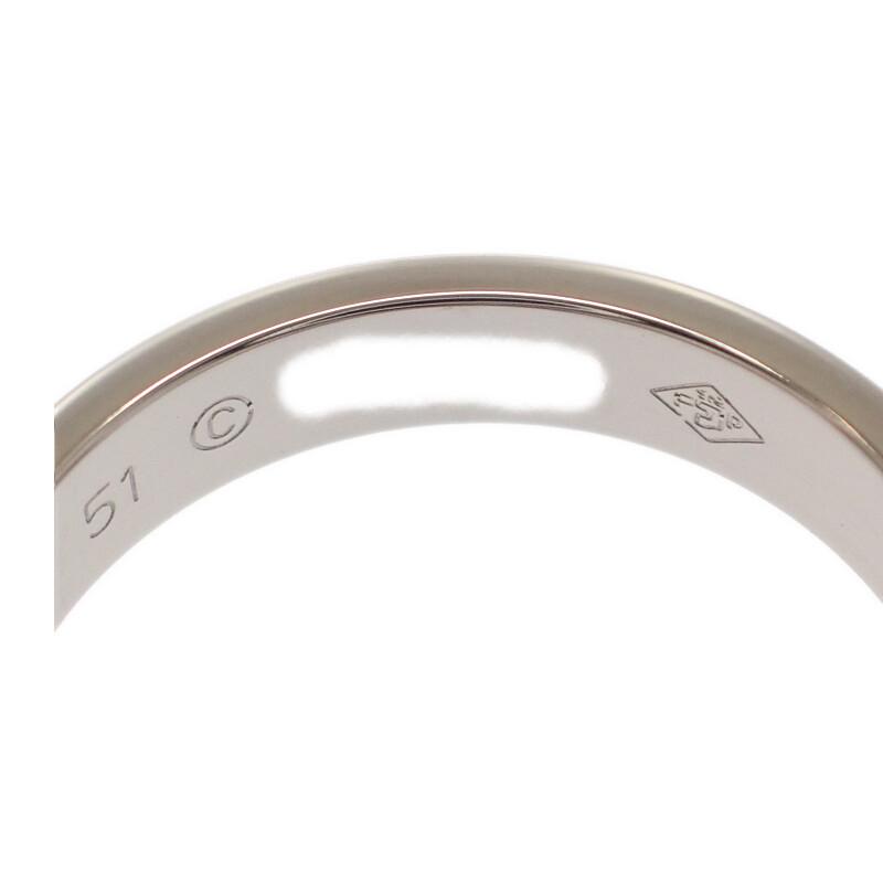CARTIER  B4085151 #11(JP Size) ring K18 white gold Women