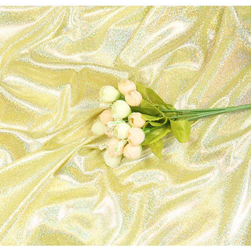 Fantasy Symphony Background Fabrics Shiny Color Wedding Party Stage Decoration Fabric Photography Supplies