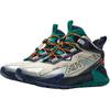Li Ning YOUNG Outdoor Synthetic Leather, Textile Slip Resistant Cushioning Rebound Support Mid top Kids' Outdoor Shoes YKEU012-7