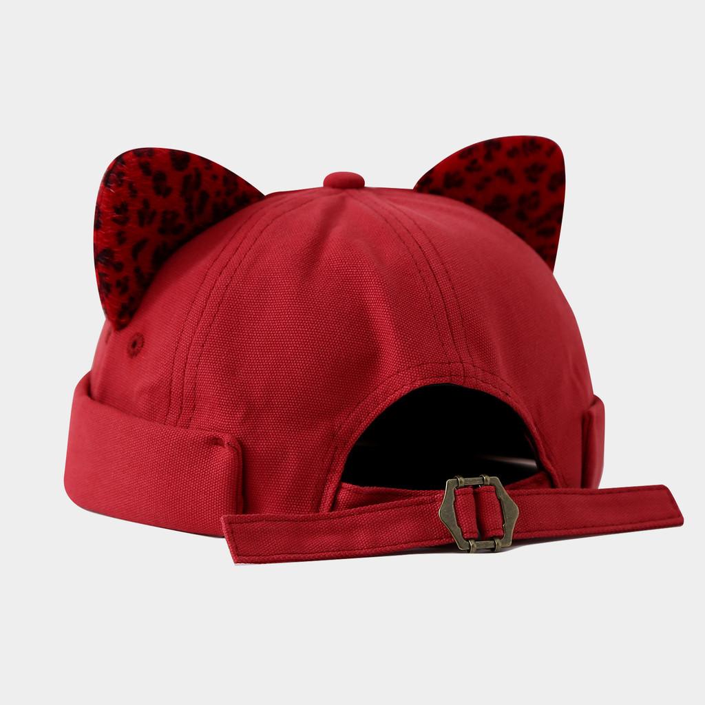Cat Ears Baseball Cap With Adjustable Strap For Summer Casual Wear