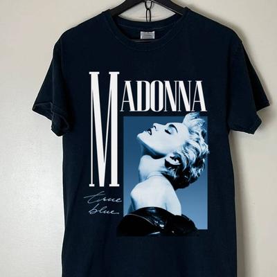 Madonna True Blue Vintage t-shirt Madonna The Celebration Tour 2023 Shirt Madon