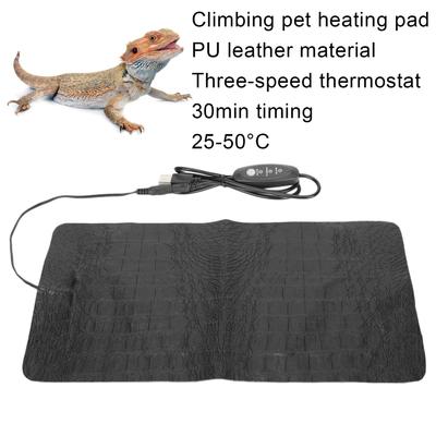 USB Reptile AntiScratch Heating Pad Waterproof Heat Mat for Reptiles Tortoise Lizard Heat Mat for Reptiles Under  Heat Pad