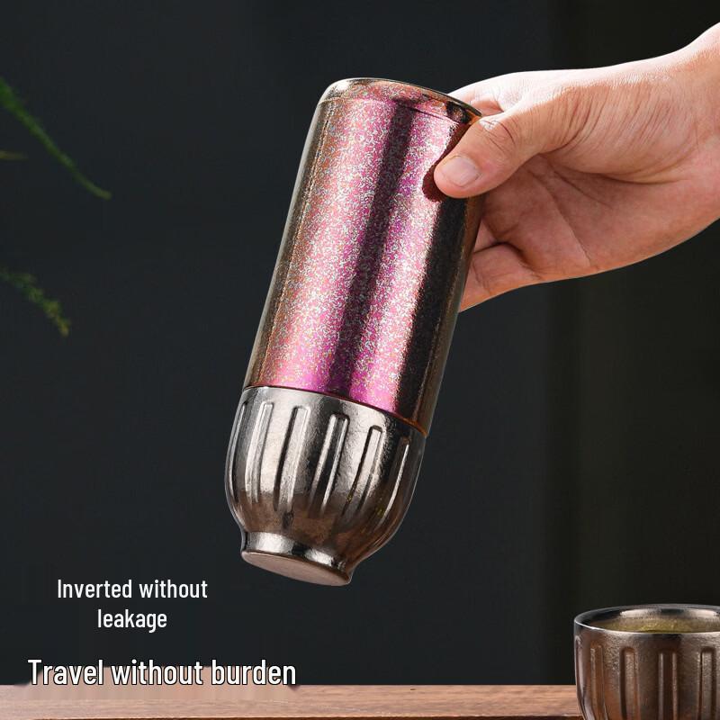Shangqi Titanium Insulated Tea Infuser Bottle