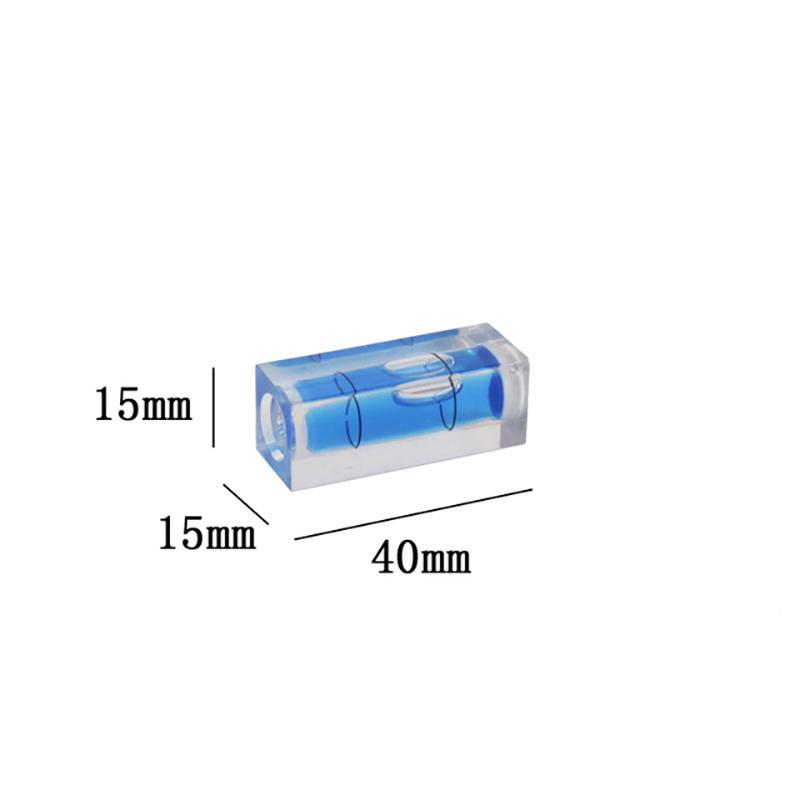 1 Stück Mini Quadrat Wasserwaage Set Horizontal Hängend Hochpräzise Libelle Grün Rund Libellenfernrohr Wasserwaage Messset