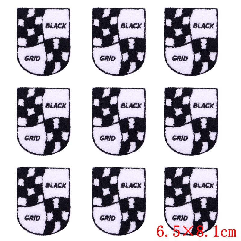 

10 шт./лот мультфильм полотенце вышивка нашивка утюгом нашивки для одежды синель вышивка нашивки на одежду наклейки аппликация