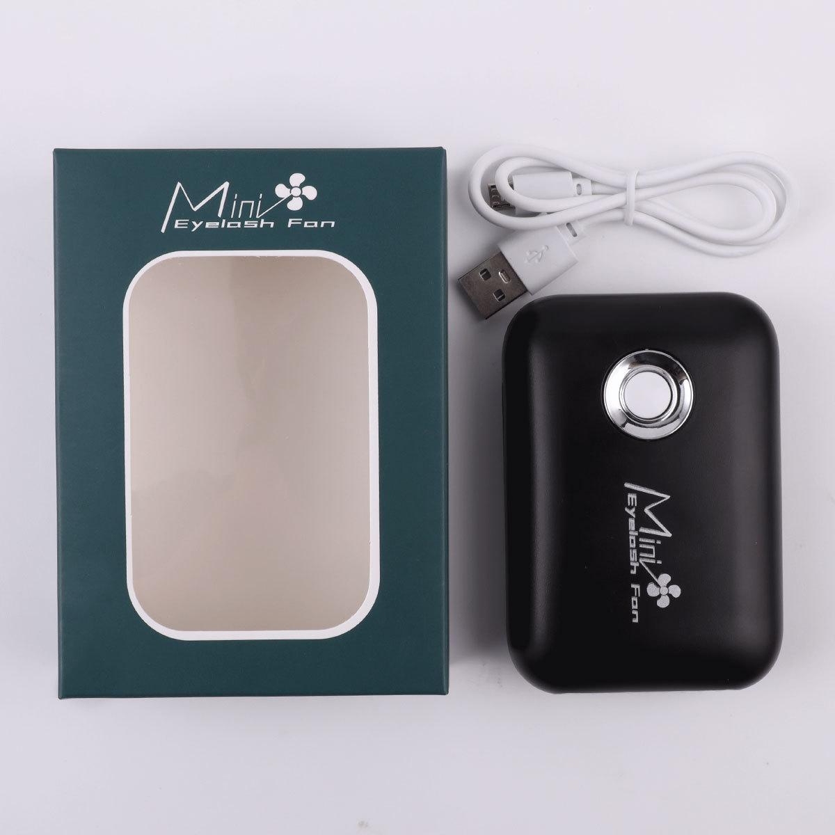 Мини-вентилятор для красоты ресниц, наращивания ресниц, фен USB мультяшная зарядка, сушилка, инструмент для ресниц