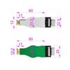 Sop16 300mil Chip Download Burn Write Probe Programming Testing Probe With Elastics Stopper For Automotive Electronics