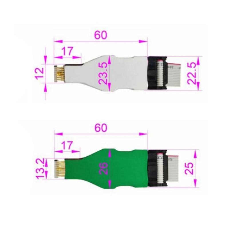 Sop16 300mil Chip Download Burn Write Probe Programming Testing Probe With Elastics Stopper For Automotive Electronics