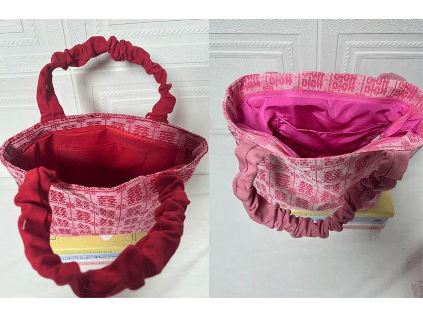 Double Happiness Wedding Gift Handbag - Chinese Style Bridal and Bridesmaid Souvenir Candy Bag