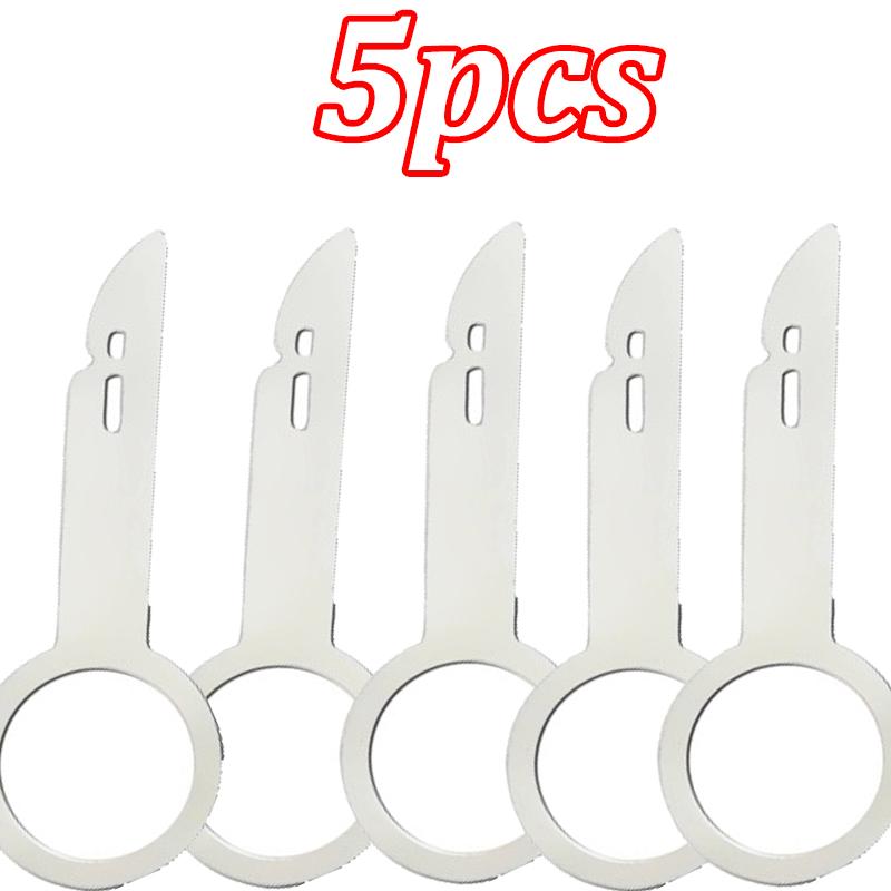 5PCS Car Radio Removal Tool Key CD DVD Stereo Radio Head Unit Removal Release Keys Repair Tools Kit For Auto Audio