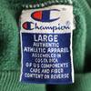Champion 90er Jahre Old Blue Tag Langarm-Trainer L Sweatshirt mit gebürsteter Rückseite Herren Gebraucht