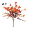 Thoughtful Gifts for Plant Lovers Artificial Eucalyptus Morning Glory Flowers, Fall Fake Flowers Outdoor Planters High Quality Silk Plants Home