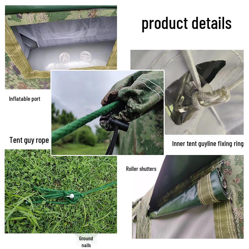 Zhan Ren Zhe Heavy-Duty Inflatable Field Shelter