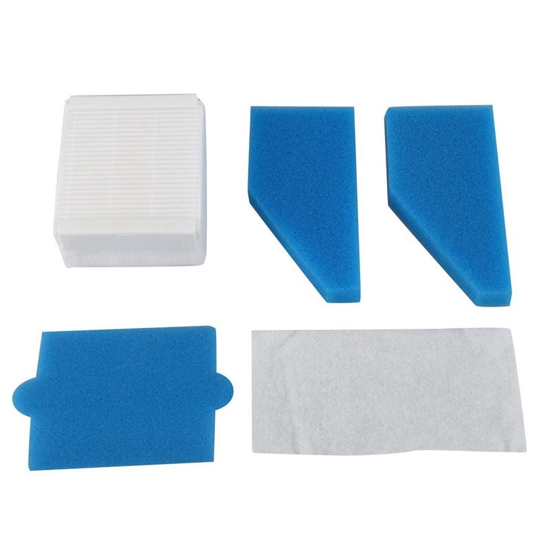 Juego de 6 filtros de limpieza 787241 para aspiradoras Thomas Aqua + Multi Clean X8 Parquet, Aqua + Pet & Family