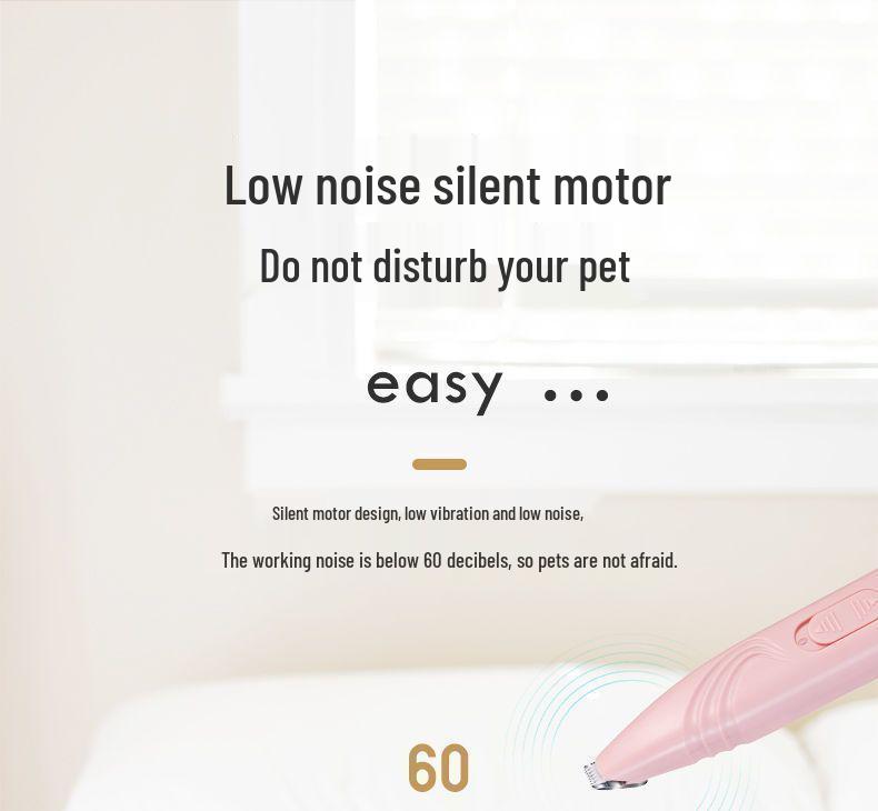 Universal Pet Hair Trimmer for Cats and Dogs - Wide Blade for Ears, Paws, Head, and Toes.