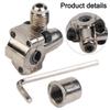 Refrigerator Piercing Puncture Valve With Spanner Air Conditioner Line Tap Valve Home Plumbing Accessories Zinc Alloy