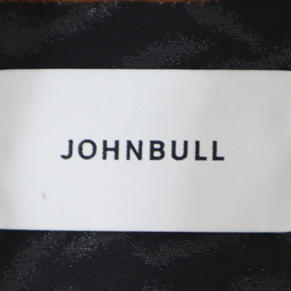 unused Johnbull made in Japan Embroidery Blouson M Brown Lined Men's Used
