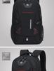 Swiss Men's Large Capacity Waterproof Travel Backpack - Lightweight Laptop Bag for High School Students