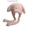 Winter Teenagers Rabbit Ear Shape Beanie Windproof Trapper Hat Ear Protector Hat Adult Winter Cycling Skiing Supplies