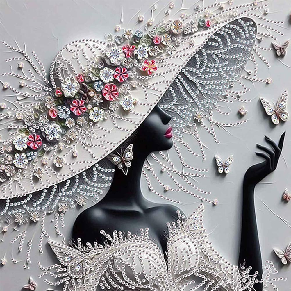 

5D DIY Частичная Алмазная Живопись с Фигурными Стразами Серия Персонажей Декор