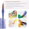 Pentel Paintbrush Neo Sable XZBNF-18 Flat Brush No. 18