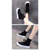 Women’s Knit Sock Sneakers - Breathable Platform High-Top Casual Shoes