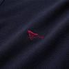 Qipilang Men's 100% Cotton Business Casual Long-Sleeve Polo Shirt