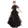 Black Evening Dress Banquet 1011 Summer Summer New Temperament Annual Meeting Host Small Dress Dress Women's High-end Performance Dress