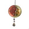Decorative Rustic Metal Chime Bell Wind Wall Yard Walkway Ornament