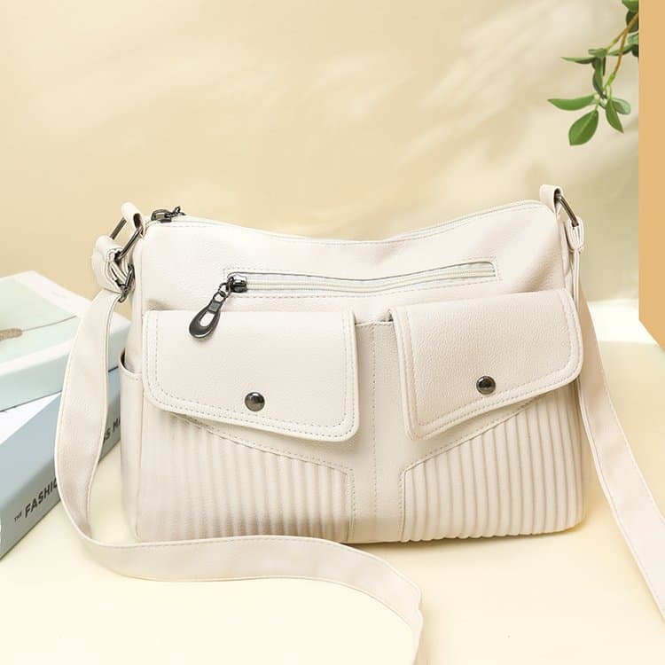 Large capacity temperament versatile shoulder messenger women s bag