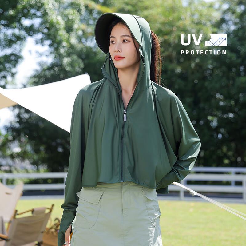Women's Ice Silk Hooded UV Protection Jacket