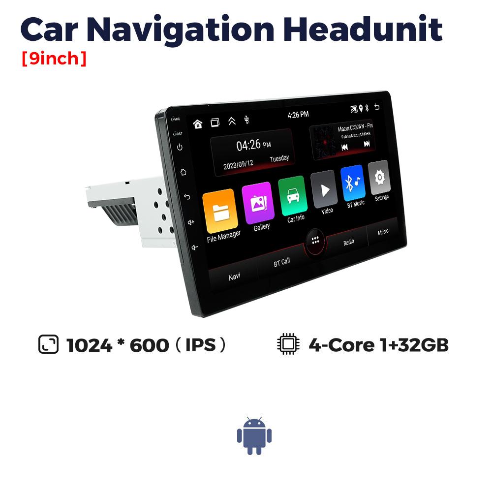 NaviFly Android All In One 1DIN 7inch 9inch Car Radio For Universal Navigation Headunit Carplay Auto GPS Multimedia Video Player