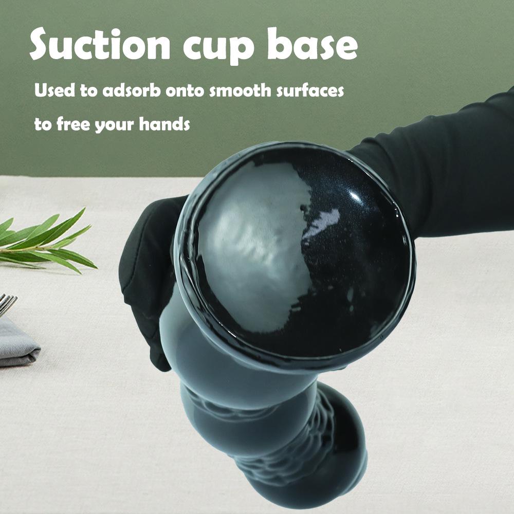 40*9cm Extra Large Thick Anal Plug with Mushroom Head for Men and Women - Fist Dilator and Masturbator