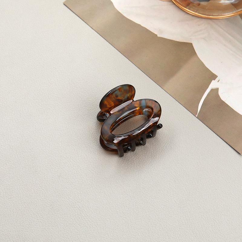 Acetate Small Hairpin, Female High-End Back Of The Head, Semi-Tied Hair Grab Clip, Headgear, Simple Hairpin Hair Accessories