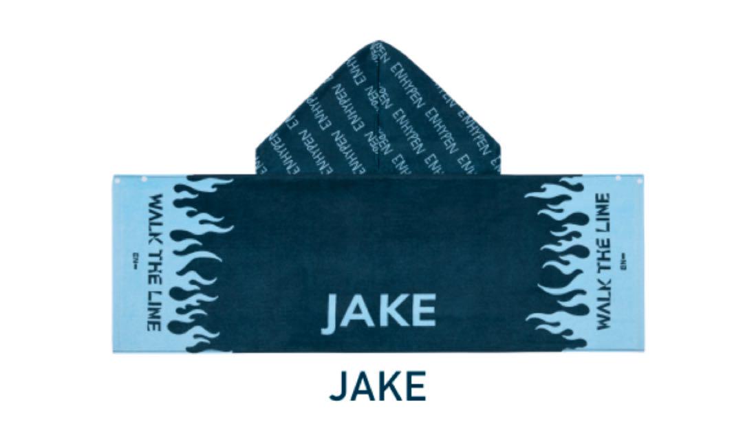 

[USED] ENHYPEN Jake WALK THE LINE Hooded Towel