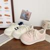 Dexun platform white shoes women's versatile 2025 autumn new chic niche design student sports board shoes