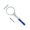 Pack of 1 Firm Steel Filter Tool with Ergonomic Rubber Varnished Handle for Permanent Waterpurification Use