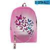 Cartoon Youthful School Bags Unisex Funny Butterfly Travel Bags 3D Print Oxford Waterproof Notebook Shoulder Backpacks