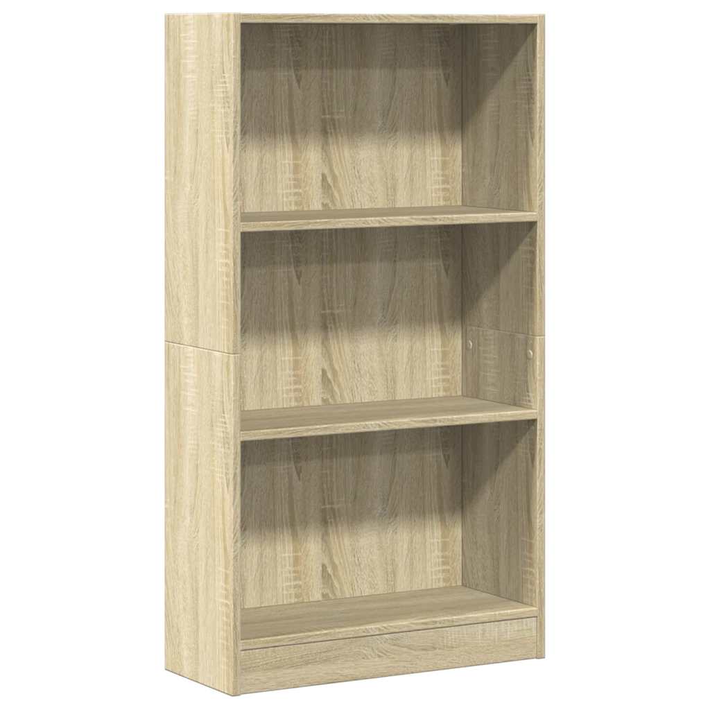 Vidaxl Regał, Dąb Sonoma, 60X24X109 Cm, Materiał Drewnopochodny