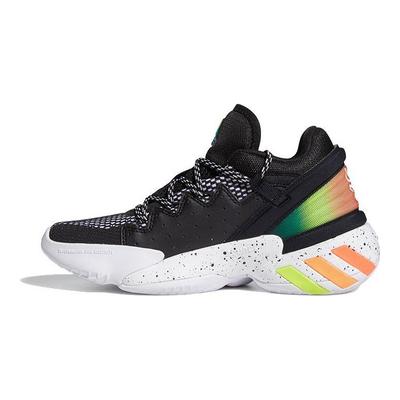 D.O.N. Issue #2 Big Kids Black Multi Kids Sneakers Core-Black Cloud-White Solar-Red FZ1423