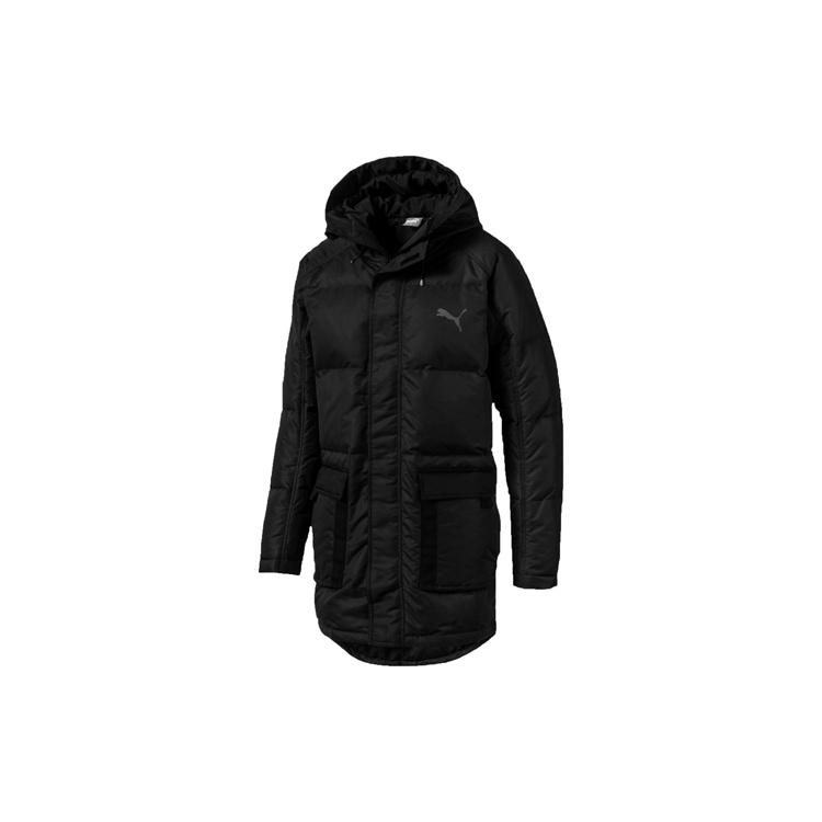 PUMA Logo Down Jacket Black Men s 580874-01 S