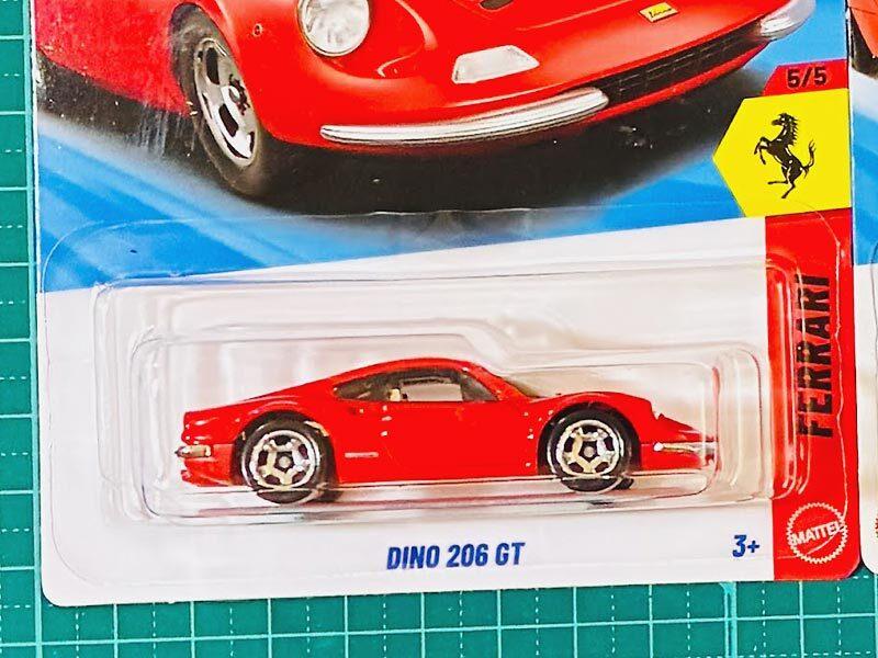 Hot Wheels DINO 206 GT FERRARI SF90 STRADALE Dino Stradale / (Ferrari Red)