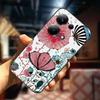For Xiaomi Redmi Note 13 13pro 5G Case 3D Relief Flower Emboss Soft Silicone Cover For Redmi Note 13 pro Plus Owl interest Cases