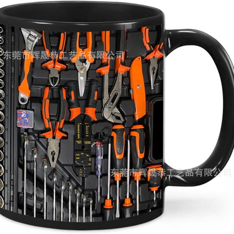New Tools Mechanic Tool Box Ceramic Mug Mechanic Set
