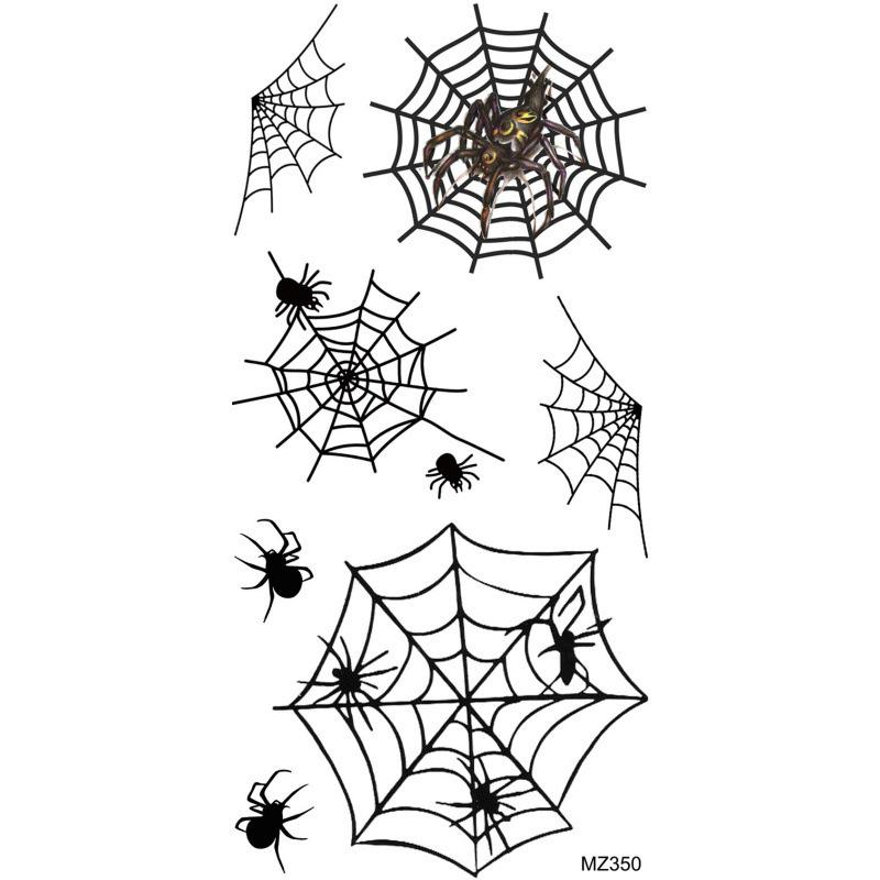 Cross-border Halloween Spider Arm Temporary Tattoo Sticker
