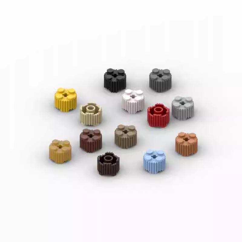 20pcs MOC Parts 92947 Brick Round 2 X 2 with Axle Hole Grille Compatible Bricks DIY Assmble Building Block Particle Kid Toy Gift