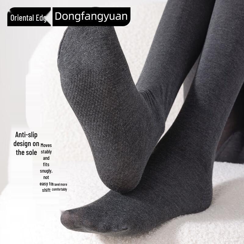 Women's Fleece Lined Striped Thermal Tights