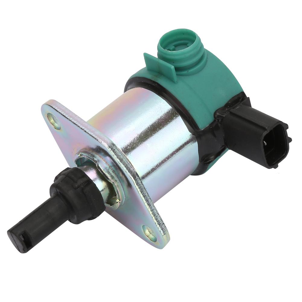 12V Engine Shut Off Solenoid Replacement Kit Fit for Kubota Excavator 1720860016