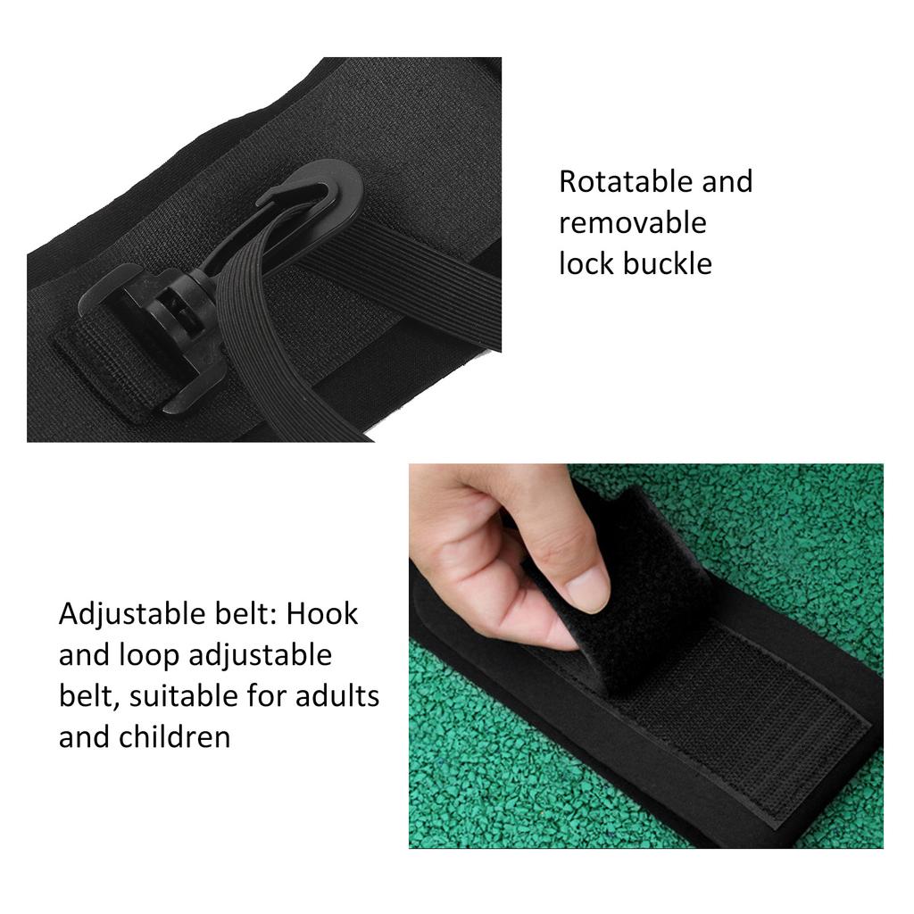 Soccer Training Belt Hands Free Solo Soccer Kick Trainer for Football Kick Throw Practice