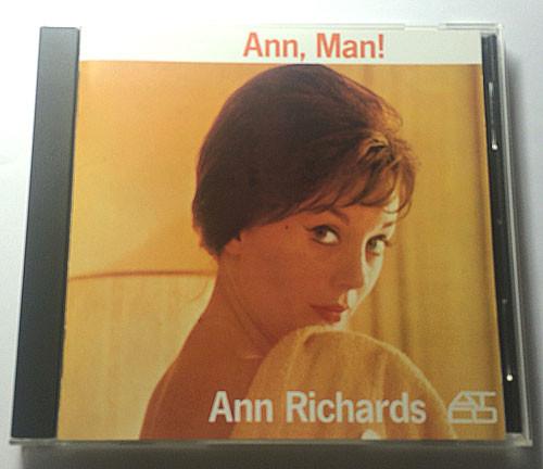 

CD ANN RICHARDS - Ann, Man! WPCR25022 ATCO Records 2005 Non Japan Jazz Used